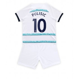 Baby Fußballbekleidung Chelsea Christian Pulisic #10 Auswärtstrikot 2022-23 Kurzarm (+ kurze hosen)